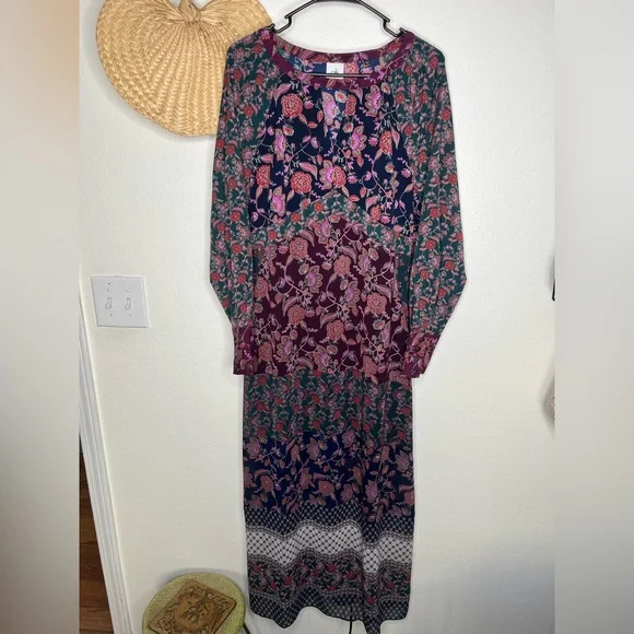 chinese dress ladies Women's Fuchsia Maxi Dress